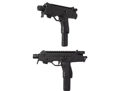 TP9-N Pistol gun 3D print model
