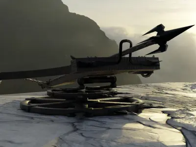 Ballista Tower 3D model