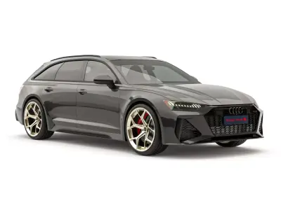 Audi Rs 6 Avant Performance Free 3D model
