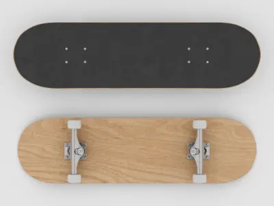Skateboard 3D model buy