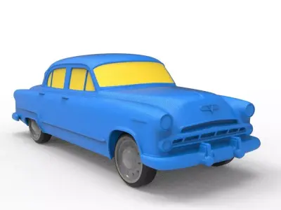 Dodge Coronet 1953 Classic Car 3D print model