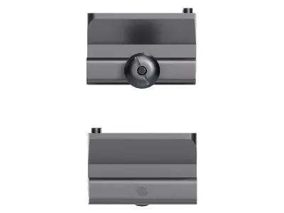 RMR Picatinny Rail Mount with Colt Thumbscrew - 1 - 3 Lower Low-poly 3D model