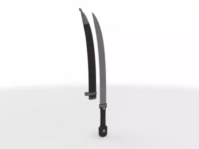 sword bebut 01  3D model