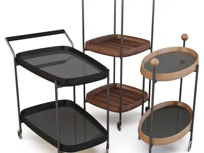 Porada Jet - Service Trolley 3D model
