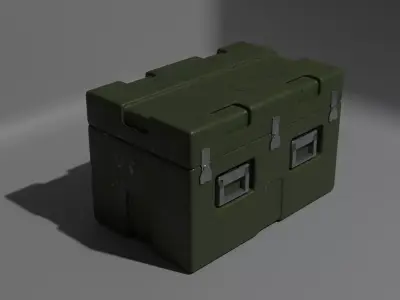 GAME READY MILLITARY CASE ASSET Free 3D model