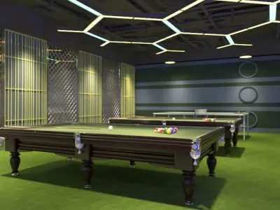 Gym Club  16 3D model