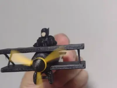  Batman Mini Airplane  3D print model