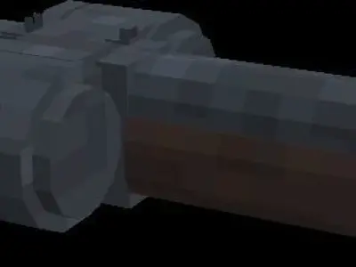Back Scatter Free low-poly 3D model