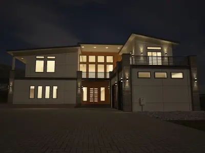 Architectural view Free 3D model