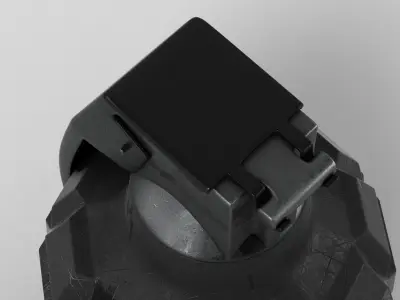 Hand Grenade 3D model 6