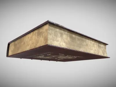 Fantasy Book Low-poly 3D model