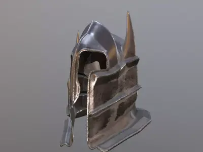 20 helmets models 3D model