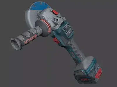 Bosch GWS 18V-15 SC Professional RAW Scan 3D model