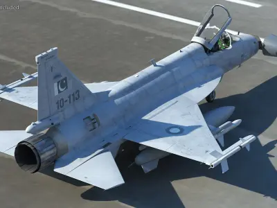 PAC JF-17 Thunder Pakistan Air Force with Armament 