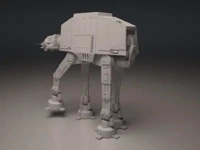 Imperial Walker ATAT 3D print model