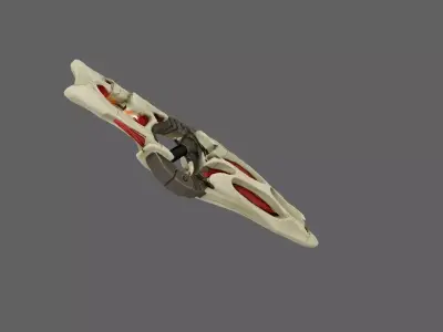 Gun 3D Model 3D model purchase