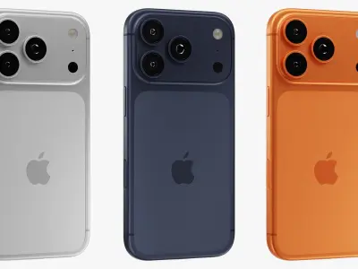 Apple iPhone 17 Pro 3D model