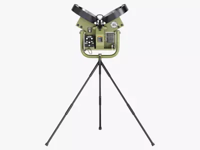 ATEC M3 Baseball Pitching Machine 3D model