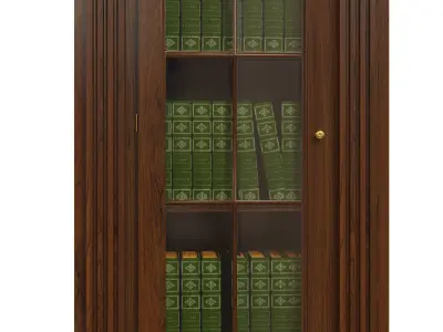 Bookcase 900 3D model purchase
