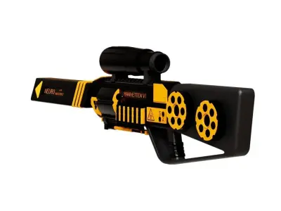 SciFi Gun MANHETTEN V1  Free 3D model