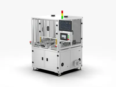 Automatic Magnet Heat Holding Assembly Machine 3D model