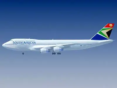 South African Airways 3D model