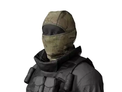 Balaclava Low-poly 3D model