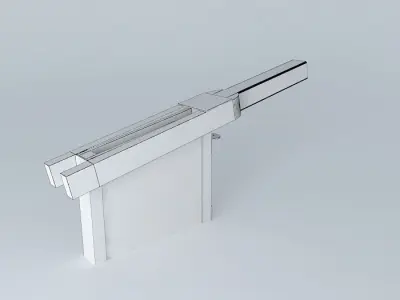 Rudder box 3D model