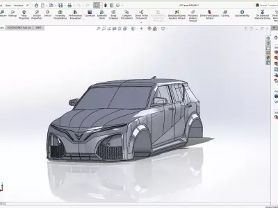 Vinfast VF5 3D print 3D print model