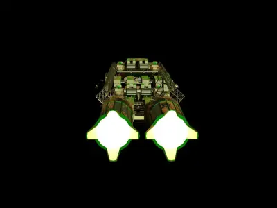 Saar Dreadnaught 3D model