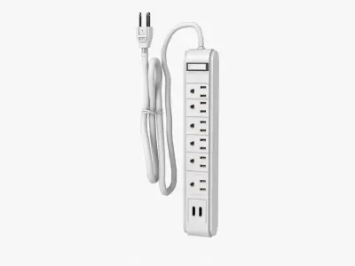 Power Strip Low-poly 3D model purchase