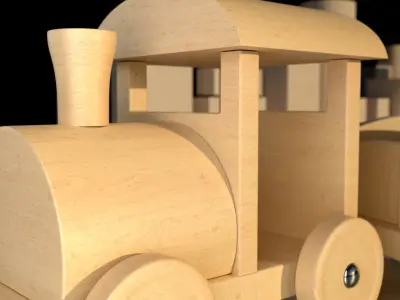 Favorite Toy - Train 3D model