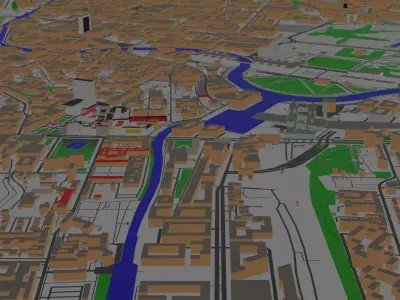 Berlin Germany Free 3D model