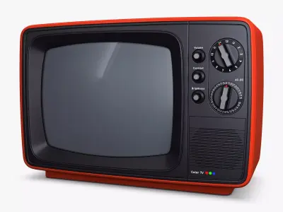 Generic Retro TV M 1 3D model