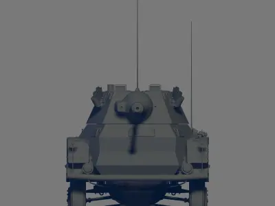 Sd Kfz 234 2 3D model