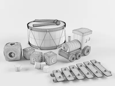 classic toys 3D model