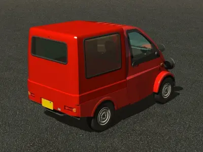 small car 3Way Luggage carrier update model 3D model