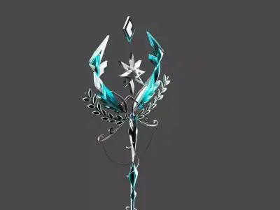 MAGIC STICK MODEL Low-poly 3D model