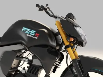 Yamaha FzFi V2 3D model