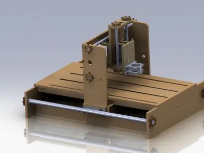 Cnc machine Free 3D model