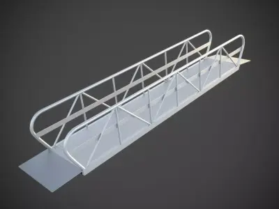 Gangway or Ramp for Docks and Marinas 3D model