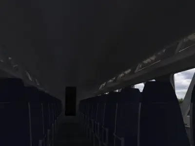 High-speed Electric Train ICE 3 Siemens Velaro E Germany 3D model