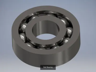 collection 1 metal nut with two holes 3D Model Pack