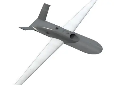 SciFi Drone Bomber 3D model