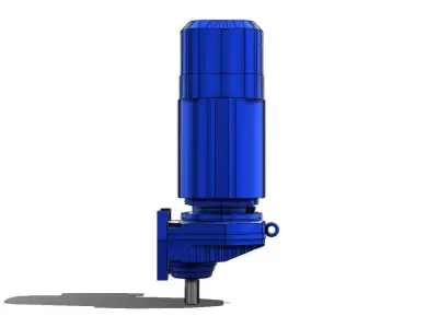 Motorredutor SEW RX87DRN132ME2BE11 Gearmotor 3D model