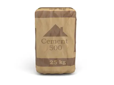 cement bag 3D model