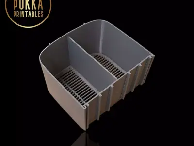 Fluval Media Basket 3D Printable Canister Filter Replacement STL 3D print model