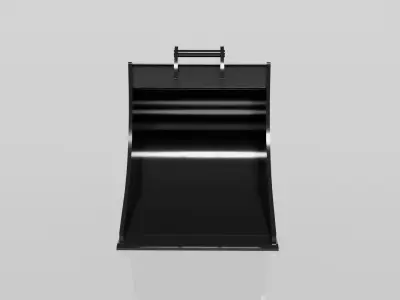 JST Nordic Line 20-25 Ton Wide Sewerage Bucket Low-poly 3D model
