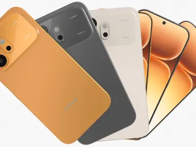 Honor 600 All Colors 3D model