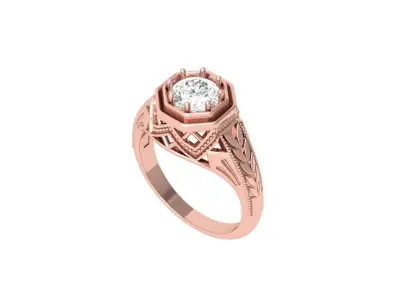 Wedding Ring  3D print model 404